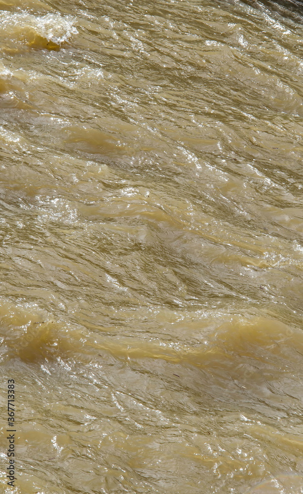Interesting natural background from the water after rain in the river Bistritsa, Blagoevgrad, Bulgaria Interesting natural background from the water after rain in the river Bistritsa, Blagoevgrad, Bulgaria