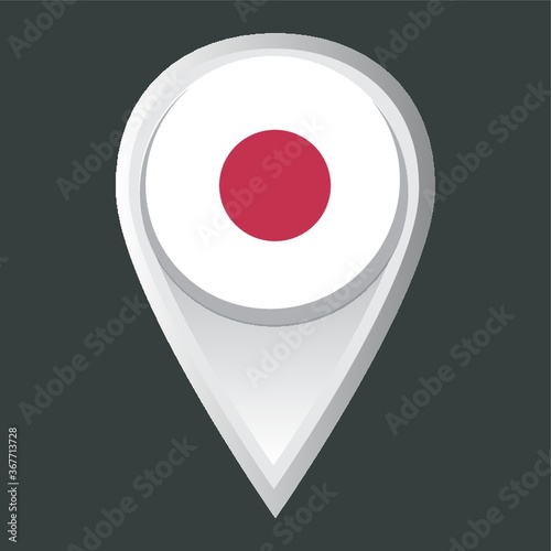 map pointer with japan flag Free Download map pointer with japan flag - GFXLoad