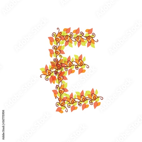 alphabet e