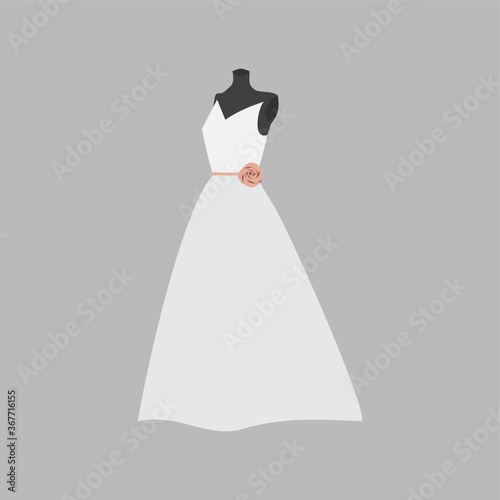 wedding gown