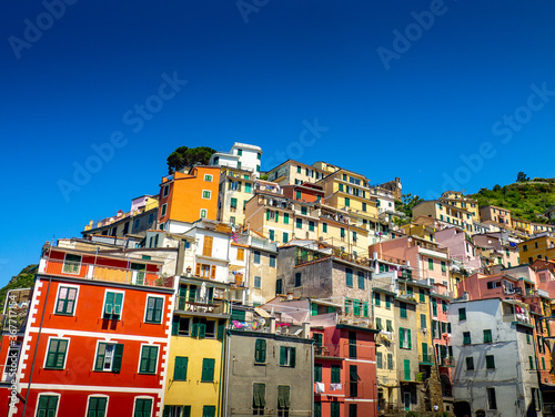 Vernazza Italy colorful houses city scape