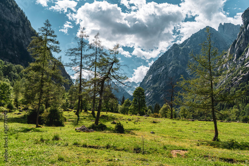 Mountain landscape in north Italy, Val di Mello