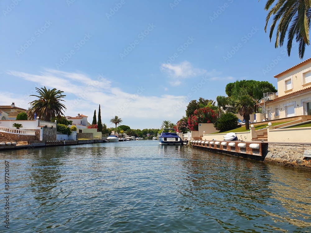 Obraz premium Spanien / Empuriabrava