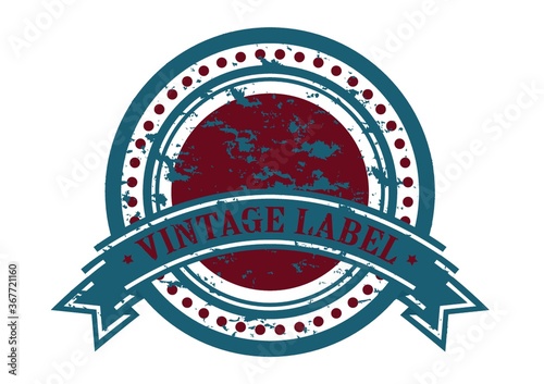 vintage label