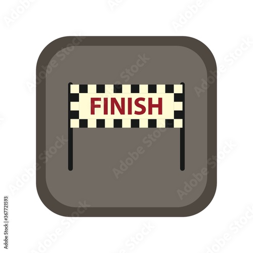 finish line banner