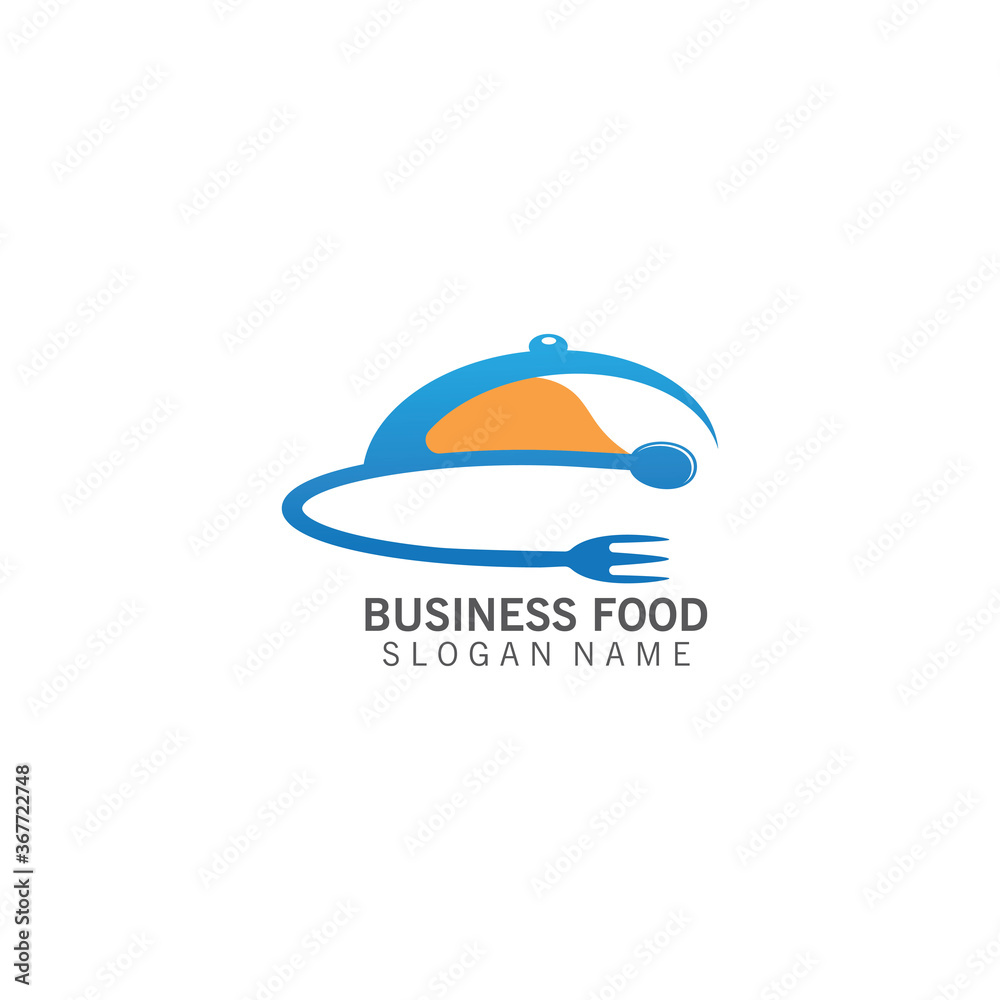 Food Logo creative inspiration business template design