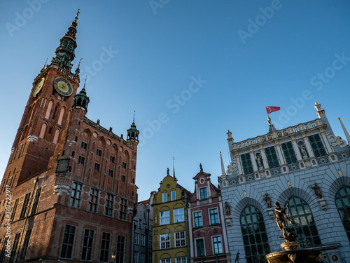 City from gdansk in poland