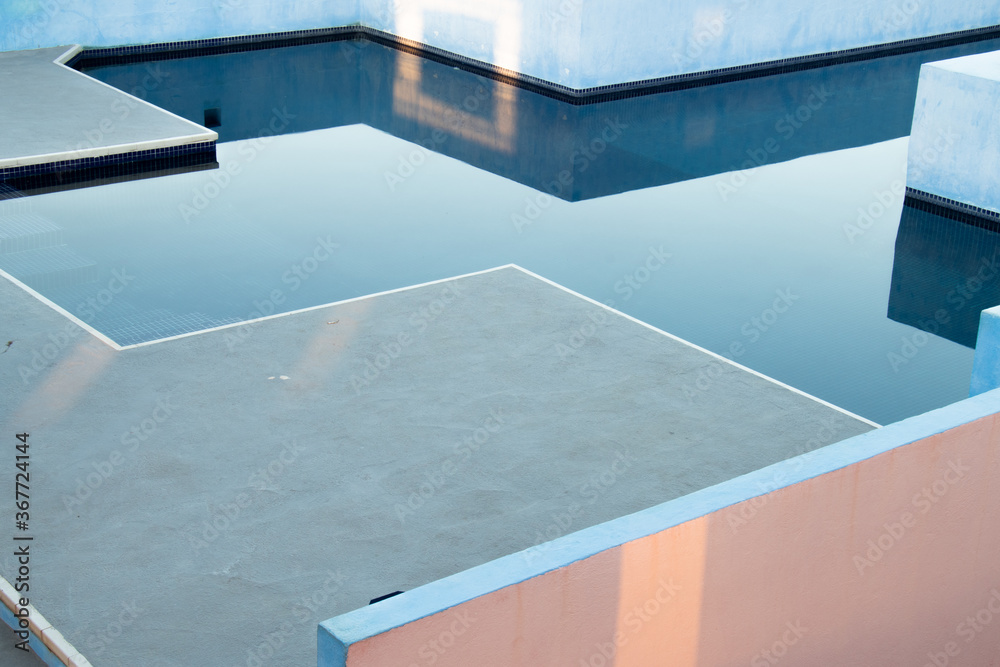 Obraz premium swimming pool water