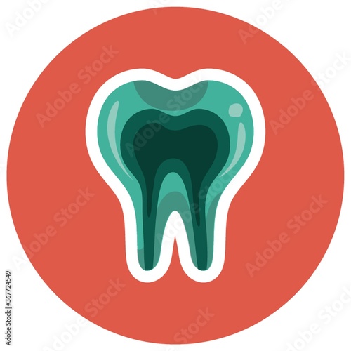 tooth with cavity