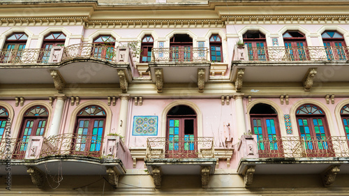 Cultural capital city of Dominican Republic, Santiago de los Caballeros. Colonial architecture