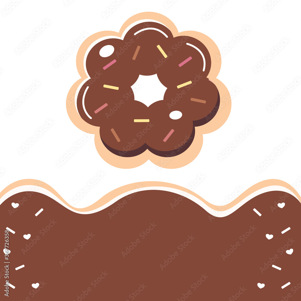 chocolate Donut vector set isolated on white and pink background. Top View Donuts collection into glaze with chocolate.flat design illustration. Kawaii,cute cartoon sweets and desserts. chocolate Donut vector set isolated on white and pink background. Top View Donuts collection into glaze with chocolate.flat design illustration. Kawaii,cute cartoon sweets and desserts.