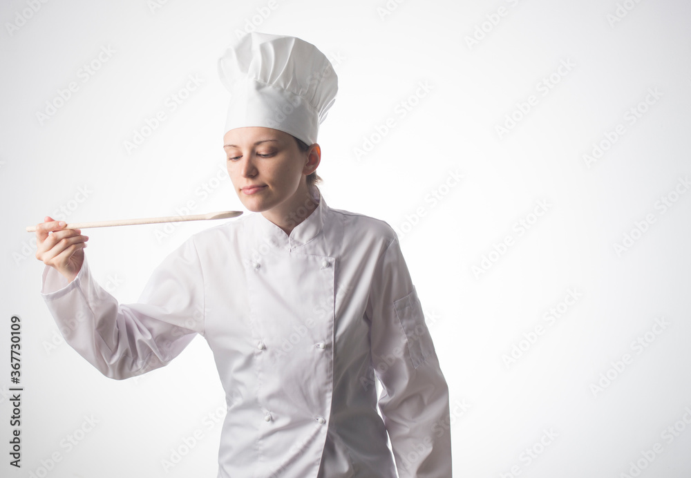 Chef, cook or baker woman Chef, cook or baker woman