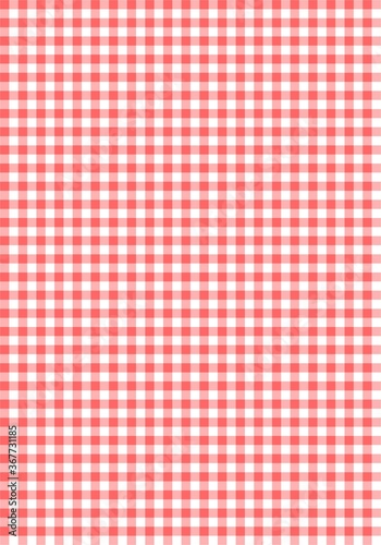 tropical pink gingham pattern