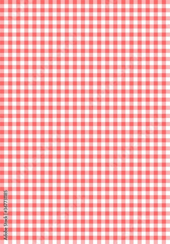 tropical pink gingham pattern