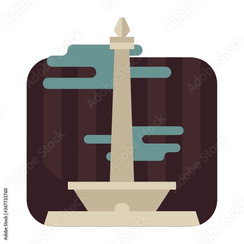 indonesia national monument tower