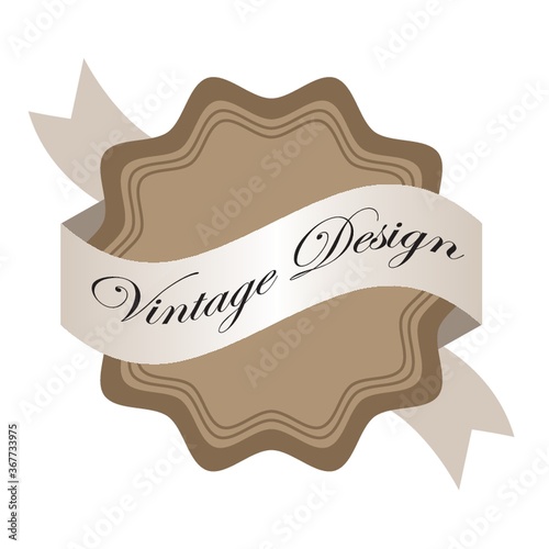 vintage label