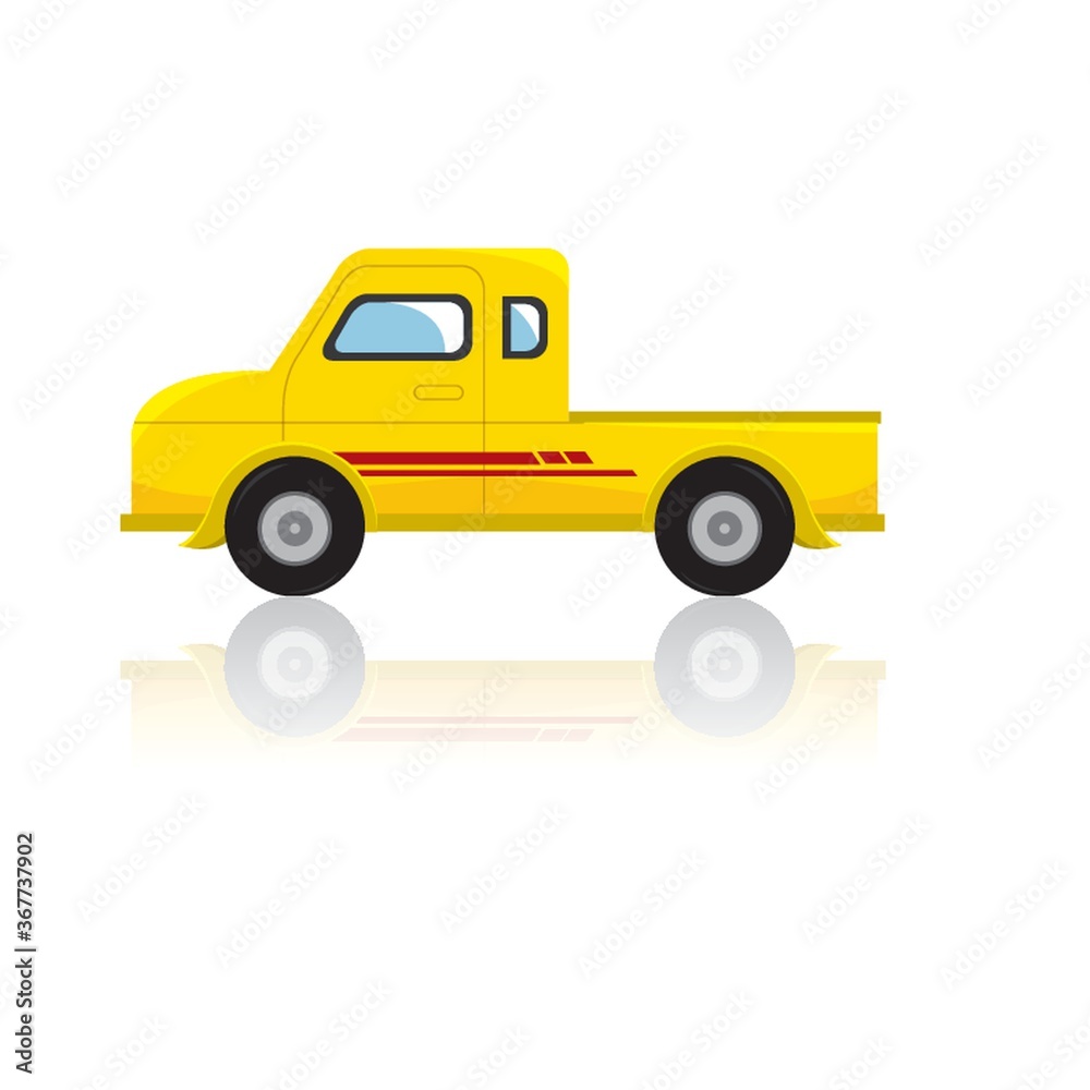 Naklejka premium truck