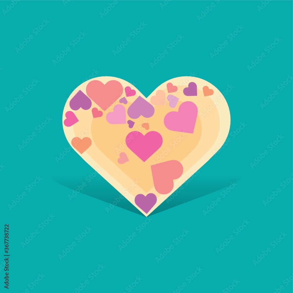 decorative heart design
