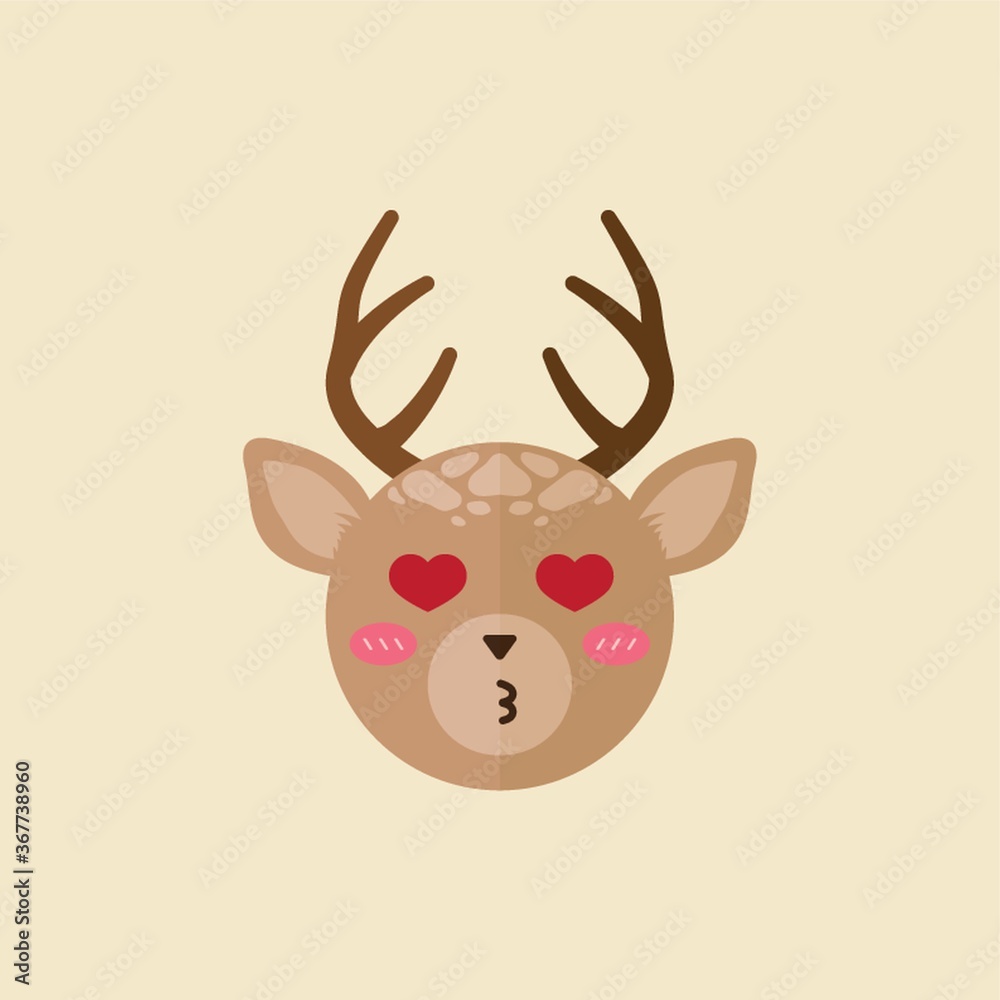 reindeer in love reindeer in love