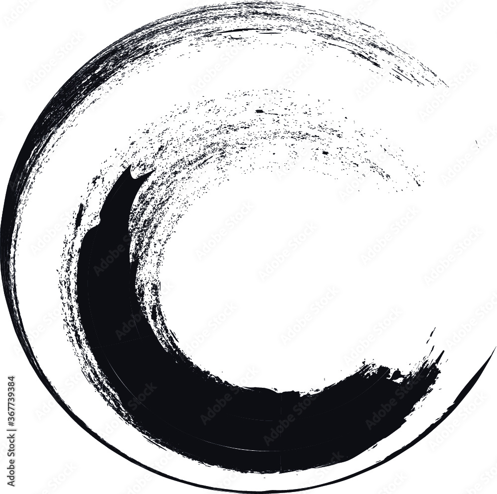 Texture Background. Circle Brush Stroke . Grunge Shape . vector Texture Background. Circle Brush Stroke . Grunge Shape . vector