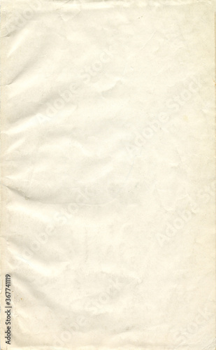 Old paper texture. Rough faded surface. Blank retro page. Empty place for text. Perfect for background and vintage style design.