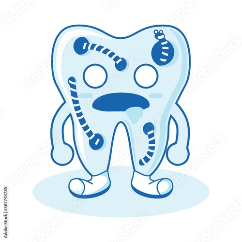 tooth with germs