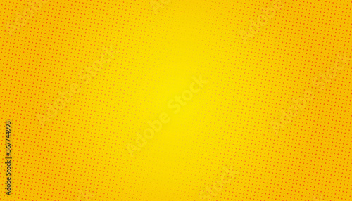 Pop Art background. Retro dotted background. Vector illustration. Halftone yellow pop art