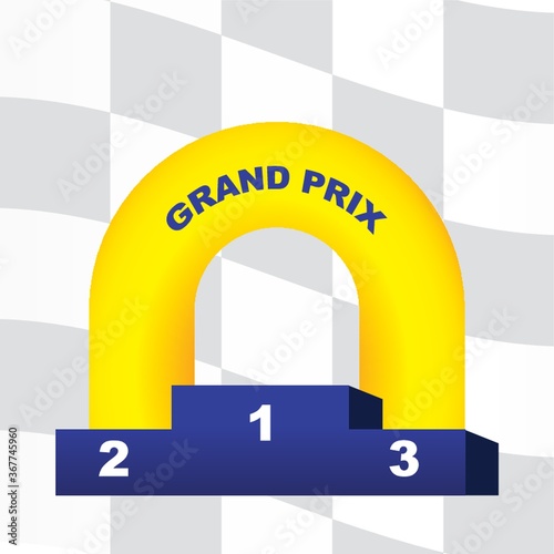 winner podium