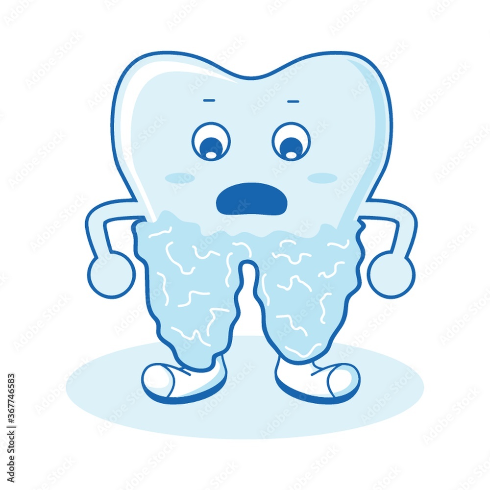 Fototapeta premium tooth with germs