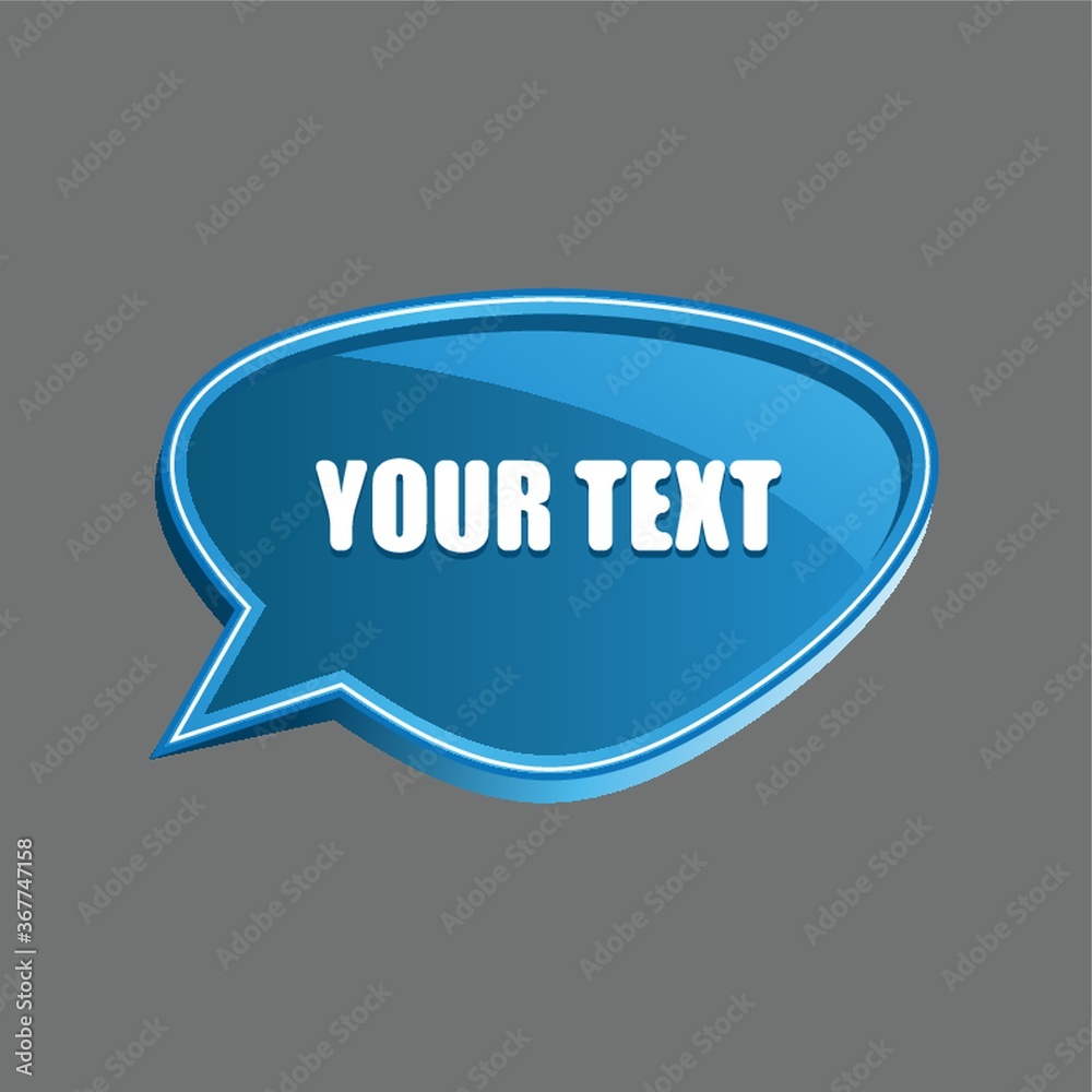 speech bubble template design speech bubble template design