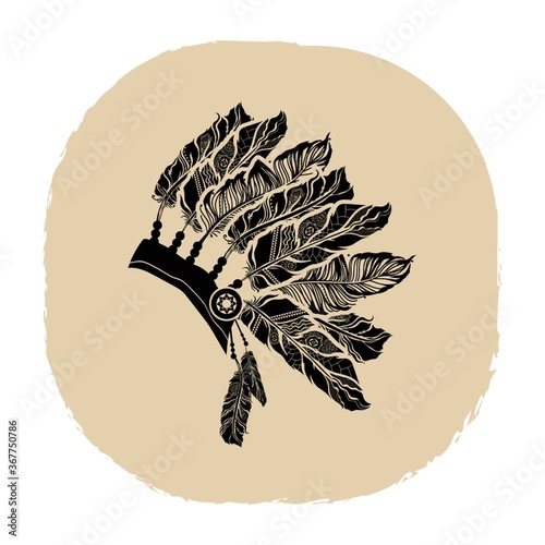 feather headdress