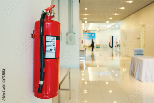 Wallpaper Mural Fire extinguisher in front of room at apartment Torontodigital.ca
