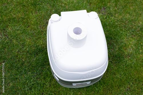 Bio portable camping toilet