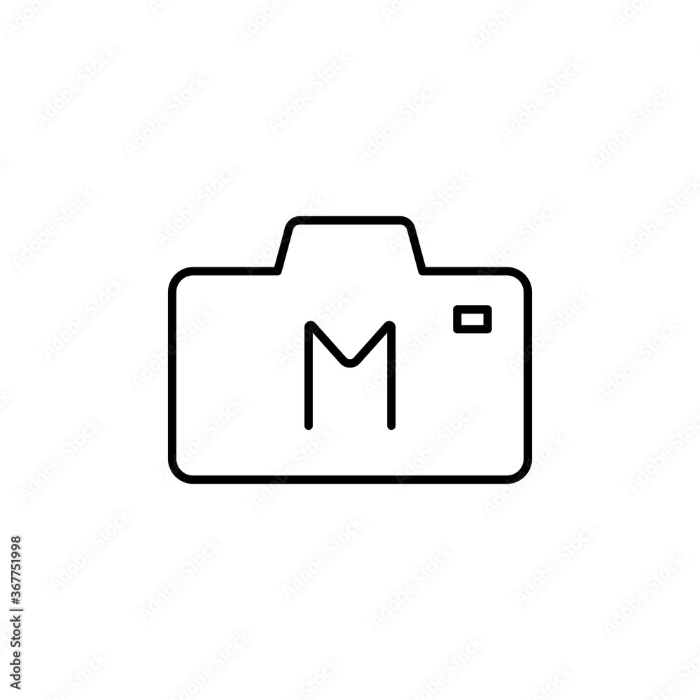 Camera icon. Photography symbol modern, simple, vector, icon for website design, mobile app, ui. Vector Illustration Camera icon. Photography symbol modern, simple, vector, icon for website design, mobile app, ui. Vector Illustration