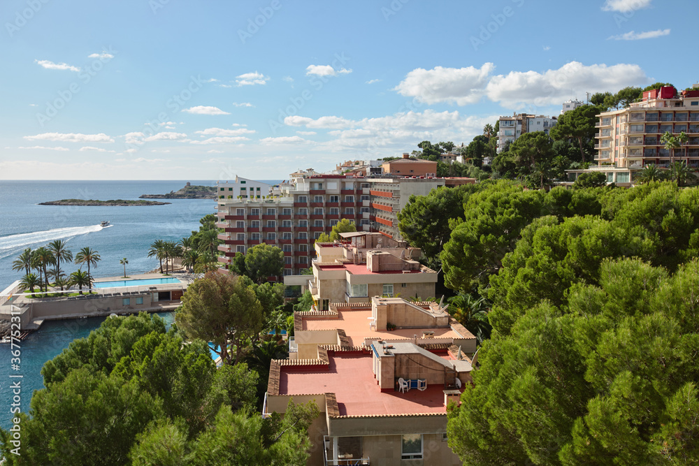 Obraz premium View over Palma de Mallorca, Balearic Islands