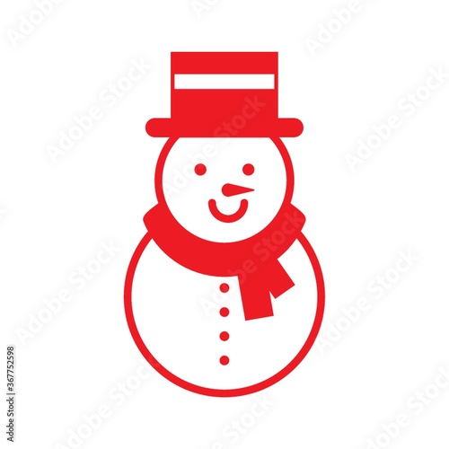 snowman with hat