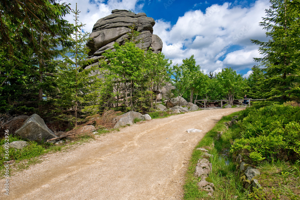 Naklejka premium Kukułcze Skały Szklarska Poręba