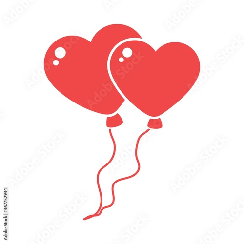 heart shape balloons