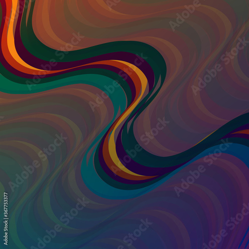 Art & Illustration abstract wallpaper blue color design swirl light pattern art illustration red texture colorful wave twirl graphic backdrop rainbow color waves black, abstraction