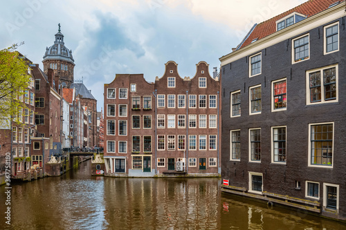 Schwimmende Häuser in Amsterdam 