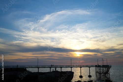 The nightcliff foreshore in Darwin  Northern Territory  Australia