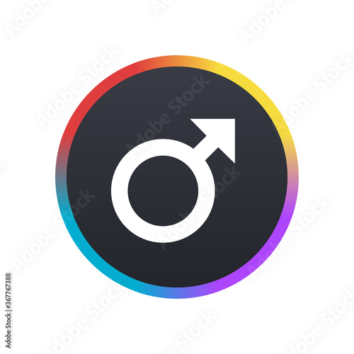 Male -  Push Button