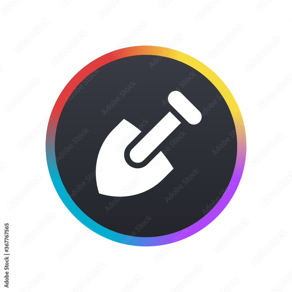 Shovel -  Push Button