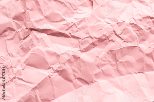 crumpled texture paper for pink background