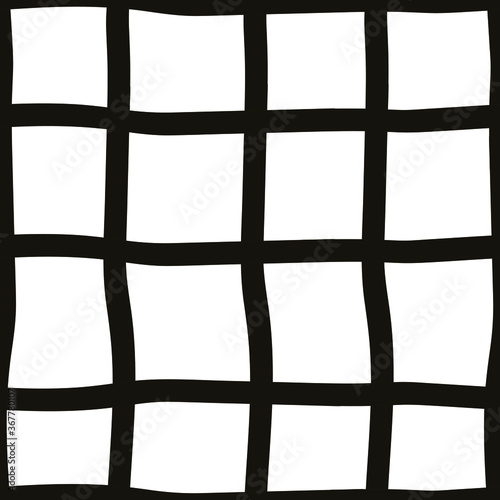 Baby black and white scandinavian nordic seamless vector pattern