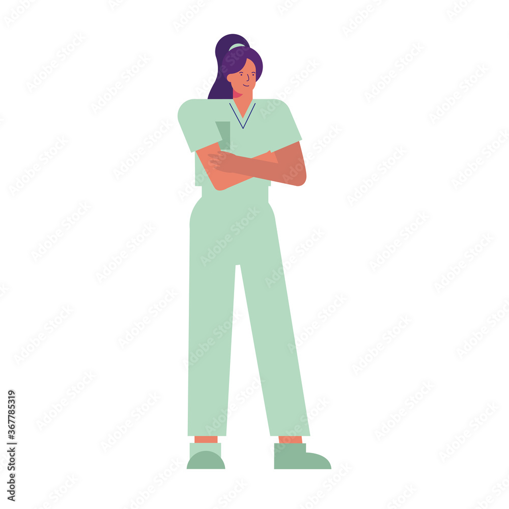 professional female doctor surgeon avatar character professional female doctor surgeon avatar character