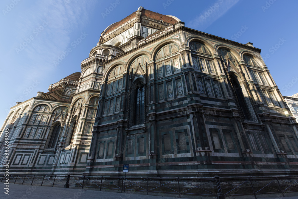 Details of the Cathedral of S. Maria In Fiore in Florence