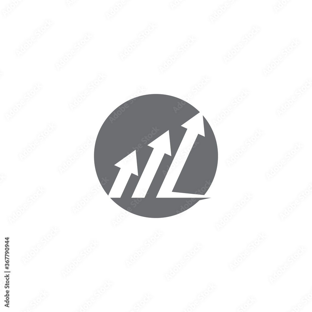 Arrow vector illustration icon Arrow vector illustration icon
