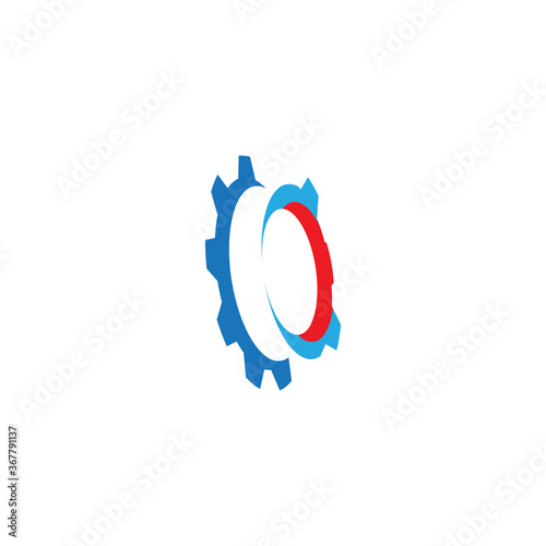 Gear Logo Template vector icon