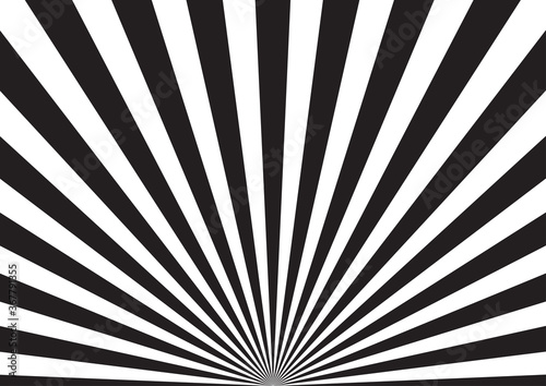 RAYONS DE SOLEIL NOIR ET BLANC